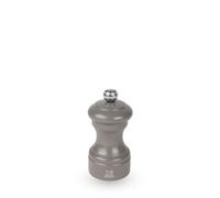 PEUGEOT - Bistro 10 cm Pepper Mill - Classic Pepper Grinder - Made with PEFC Certified Wood - Lifetime Guaranteed Mechanism - Made in France - Bistrorama - Gray Colour