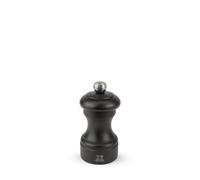 PEUGEOT - Bistro - 10 cm Salt Mill - Chocolate Colour | Classic Grind System - Powdered Salt Innovation, Zirlion Mechanism - PEFC-Certified Wood - Made in France