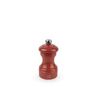 PEUGEOT - Bistro 10 cm Salt Mill - Classic Grind System - Made with PEFC Certified Wood - Lifetime Guaranteed Mechanism - Made in France - Terracotta Colour
