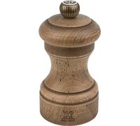 PEUGEOT - Bistro 10 cm Salt Mill - Classic Grind System - Made with PEFC Certified Wood - Lifetime Guaranteed Mechanism - Made in France - Antique Colour