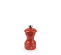 PEUGEOT - Bistro - 10 cm Salt Mill - Lacquared Terracotta Colour | Classic Grind System - Powdered Salt Innovation, Zirlion Mechanism - PEFC-Certified Wood - Made in France