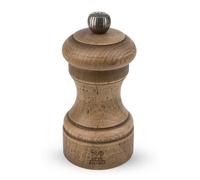 PEUGEOT - Bistro 10 cm Salt Mill - Classic Grind System - Made with PEFC Certified Wood - Lifetime Guaranteed Mechanism - Made in France - Antique Colour
