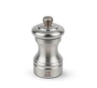 PEUGEOT - Bistro Chef 10 cm Salt Mill - Classic Grind System - Stainless Steel - Lifetime Guaranteed Mechanism - Made in France