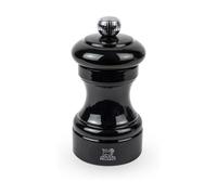 Peugeot - Bistro 10 cm Salt Mill - Classic Salt Grinder - Made with PEFC Certified Wood - Lifetime Guaranteed Mechanism - Made in France - Bistrorama - Black Colour