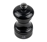 PEUGEOT - Bistro 10 cm Pepper Mill - Classic Pepper Grinder - Made with PEFC Certified Wood - Lifetime Guaranteed Mechanism - Made in France - Bistrorama - Black Varnished