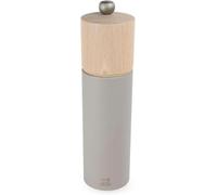 PEUGEOT - Boreal Z 21 cm Salt Mill - Classic Zirlion Grind System - Made with PEFC Certified Beech Wood - Made in France - Pebble Grey Finish