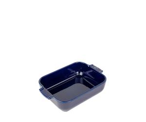 Peugeot - Ceramics Rectangular Baking dish - Traditional Rectangular Oven Dish with Handles - Blue, 25 cm