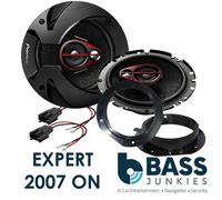 Peugeot Expert Van 2007 - 2014 SONY 16cm 6.5" 540 Watt 2 Way Front Door Speakers