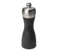 Peugeot - Fidji Pepper Mill - Adjustable Grinder - Wood and Stainless Steel - 15 cm - Graphite