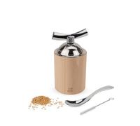 Peugeot - Isen Flax Seed Mill, Wood and Stainless Steel, 13 cm, Brown