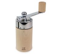 PEUGEOT - Isen 15 cm Manual Nutmeg Mill - Made with PEFC Certified Wood - Lifetime Guaranteed Mechanism - Made in France - Natural Colour Beechwood and Stainless Steel