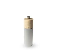 PEUGEOT - Line 18 cm Pepper Mill - Classic Adjustment - Aluminum and PEFC Certified Wood - Made in France - Natural Color