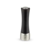 PEUGEOT - Madras u'Select 21 cm Salt Mill - 6 Predefined Grind Settings - Powdered Salt Innovation, Zirlion Mechanism - PEFC-Certified Wood and Stainless Steel - Made in France - Chocolate Finish