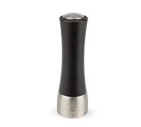 Peugeot - Madras u'Select Manual Salt Mill - Adjustable Grinder - Stainless Steel & Beechwood, Chocolate, 21 cm