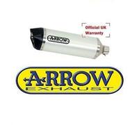 Arrow Race-tech Aluminium/carbon Fibre Metropolis 400 Not Homologated Muffler Silver Not Homologated unisex