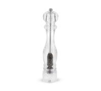 Peugeot - Nancy Manual Pepper Mill - Transparent Adjustable Grinder - Acrylic, Clear, 38 cm