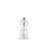 Peugeot - Nancy Manual Salt Mill - Adjustable Grinder - Acrylic, Clear, 12 cm
