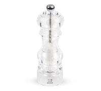 Peugeot - Nancy Manual Salt Mill - Adjustable Grinder - Acrylic, Clear, 18 cm