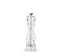 Peugeot - Nancy Manual Salt Mill - Transparent Adjustable Grinder for Rock Salt - Acrylic, Clear, 22cm