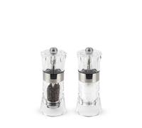 PEUGEOT - Oslo 14 cm Pepper Mill + Salt Mill - Clear Colour