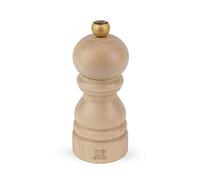 PEUGEOT - Paris 12 cm Pepper Mill - Classic Grind System - Made with PEFC Certified Wood - Lifetime Guaranteed Mechanism - Made in France - Natural Colour
