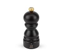 PEUGEOT - Paris 12 cm Salt Mill - Classic Grind System - Made with PEFC Certified Wood - Lifetime Guaranteed Mechanism - Made in France - Chocolate Colour