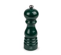PEUGEOT - Paris 18 cm Pepper Mill - Paris-rama Collection - Classic Adjustment - PEFC Certified Wood - Made in France - Forest Green Color