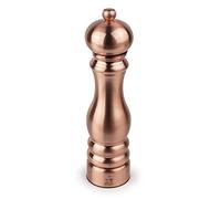 PEUGEOT - Paris Chef u'Select 22 cm Pepper Mill + Pepper Included - Made of Stainless Steel - 6 Predefined Grind Settings - Made in France - Copper Colour