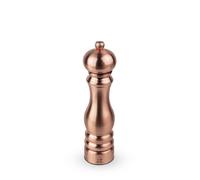 PEUGEOT - Paris Chef u'Select 22 cm Pepper Mill + Pepper Included - Made Of Stainless Steel - 6 Predefined Grind Settings - Made In France - Copper Colour