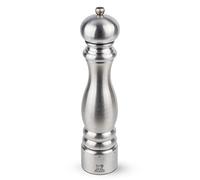 PEUGEOT - Paris Chef u'Select 30 cm Pepper Mill + Pepper Included - Made of Stainless Steel - 6 Predefined Grind Settings - Made in France - Stainless Steel Colour