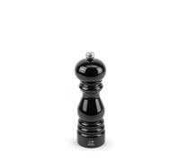 PEUGEOT - Paris 18 cm Pepper Mill - Classic Grind System - Made with PEFC Certified Wood - Made in France - Black Lacquer Colour