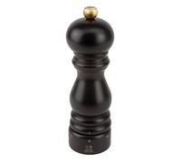 PEUGEOT - Paris u'Select 18 cm Salt Mill - 6 Predefined Grind Settings - Made with PEFC Certified Wood - Made in France - Chocolate Colour, Brown