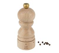 PEUGEOT - Paris u'Select 12 cm Pepper Mill - 6 Predefined Grind Settings - Made with PEFC Certified Wood - Made in France - Natural Colour