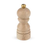 PEUGEOT - Paris u'Select 12 cm Salt Mill - 6 Predefined Grind Settings - Powdered Salt Innovation, Zirlion Mechanism - PEFC-Certified Wood - Made in France - Natural Finish