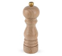 PEUGEOT - Paris u'Select 18 cm Pepper Mill - 6 Predefined Grind Settings - Made with PEFC Certified Wood - Made in France - Natural Colour