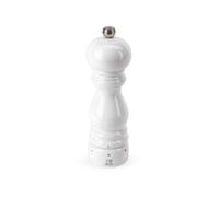PEUGEOT - Paris u'Select 18 cm Salt Mill - 6 Predefined Grind Settings - Powdered Salt Innovation, Zirlion Mechanism - PEFC-Certified Wood - Made in France - Glossy White Finish