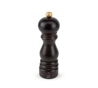 PEUGEOT - Paris u'Select 18 cm Salt Mill - 6 Predefined Grind Settings - Powdered Salt Innovation, Zirlion Mechanism - PEFC-Certified Wood - Made in France - Chocolate Finish