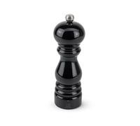 PEUGEOT - Paris u'Select 18 cm Salt Mill - 6 Predefined Grind Settings - Powdered Salt Innovation, Zirlion Mechanism - PEFC-Certified Wood - Made in France - Glossy Black Finish