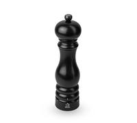 PEUGEOT - Paris u'Select 22 cm Salt Mill - 6 Predefined Grind Settings - Powdered Salt Innovation, Zirlion Mechanism - PEFC-Certified Wood - Made in France - Satin Black Finish