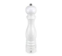 PEUGEOT - Paris u'Select 30 cm Salt Mill - 6 Predefined Grind Settings - Made With PEFC Certified Wood - Made In France - White Laquered Colour