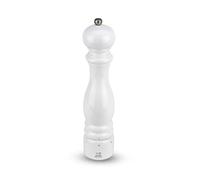 PEUGEOT - Paris u'Select 30 cm Salt Mill - 6 Predefined Grind Settings - Powdered Salt Innovation, Zirlion Mechanism - PEFC-Certified Wood - Made in France - Glossy White Finish