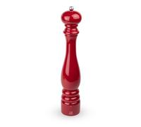 PEUGEOT - Paris u'Select 40 cm Pepper Mill - 6 Predefined Grind Settings - Made with PEFC Certified Wood - Made in France - Glossy Passion Red Colour