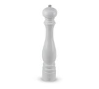 PEUGEOT - Paris u'Select 40 cm Pepper Mill - 6 Predefined Grind Settings - Made with PEFC Certified Wood - Made in France - White Laquered Colour