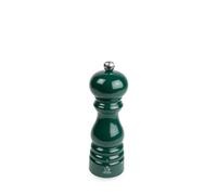 PEUGEOT - Paris u'Select Pepper Mill 18 cm - ParisRama Collection - 6 Pre-Defined Grinding Settings - PEFC Certified Wood - Made in France - Forest Green Lacquered Colour