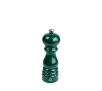 PEUGEOT - Paris u'Select Salt Mill 18 cm - ParisRama Collection - 6 Pre-Defined Grinding Settings - PEFC Certified Wood - Made in France - Forest Green Lacquered Colour