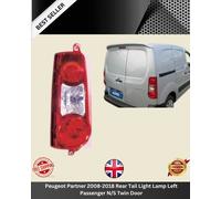Peugeot Partner 2008-2018 Rear Tail Light Lamp Left Passenger N/S Twin Door