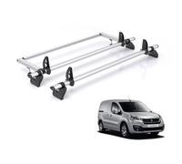 Peugeot Partner Roof Rack For 2008-2018 Standard Roof 2 Bars + Roller Rhino Only Fits L1 Wheelbase Models