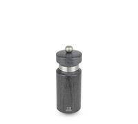 PEUGEOT Pepper Mill, Wood, Gray, 5.5" | Pepper mill, turn the knob to adjust your grinder. Lifetime mechanism guarantee, PEFC beech wood