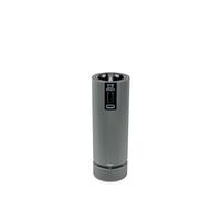 PEUGEOT - Rechargeable Electric Pepper Mill, Line u'Select 15 cm + Peppercorns Included - 6 Pre-Set Grind Settings - Aluminum - Carbon Finish