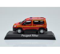 Peugeot Rifter Pompiers Secours Medical 1:43 Red Norev | 479070